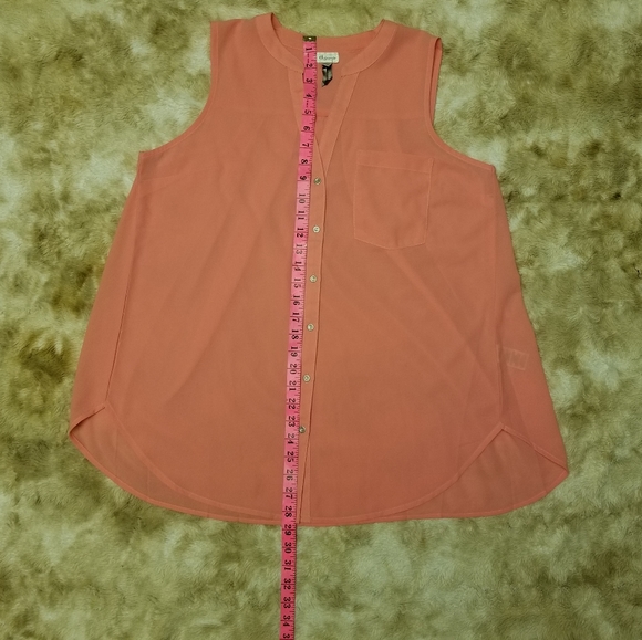 ๐ญDynamite button up sleeveless blouse - Picture 5 of 6